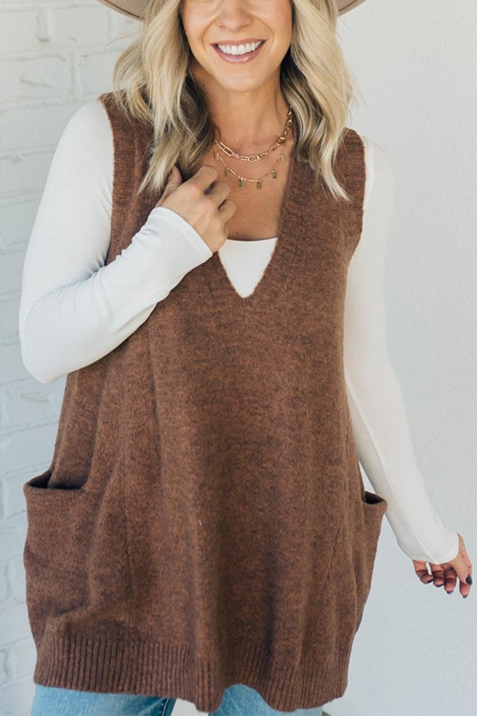 PALOMA – GEZELLIG POCKET TRUI VEST