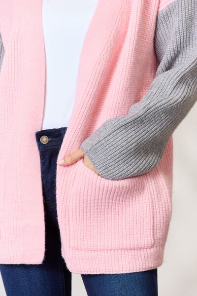 Zacht Comfortabel Vest Met Open Voorkant - Vera