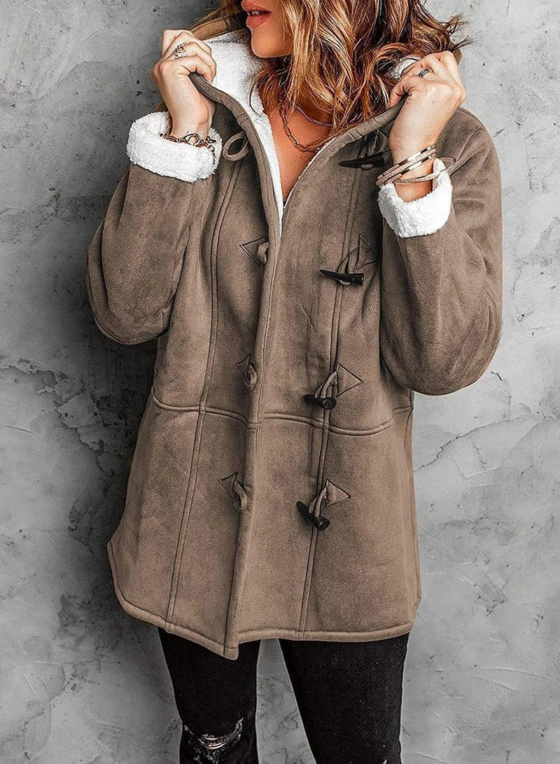 HERFST – GEZELLIGE TOGGLE HOOD JAS