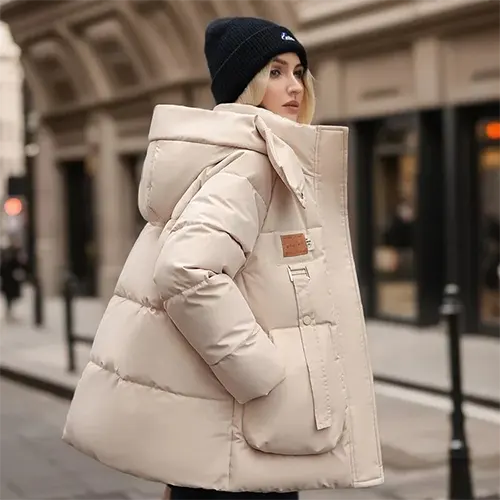Elegante Winter Donsjack voor Ultiem Comfort
