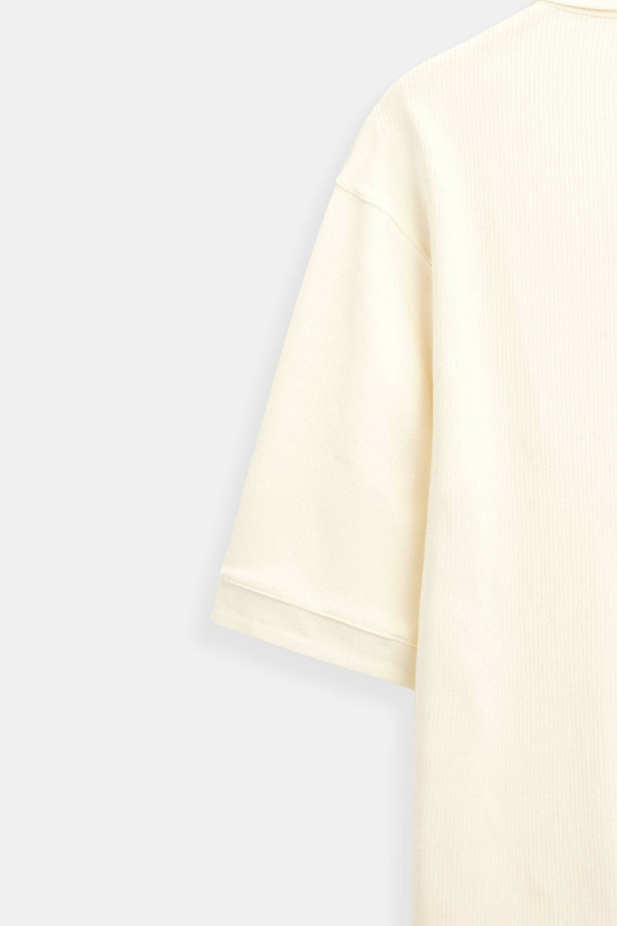 Emil | Polo T-shirt met structuur