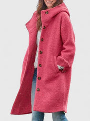 FREYA – TEXTUUR RICH HOODED JAS