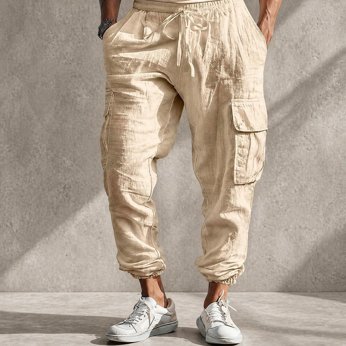 Reeve Linnen Cargo Broek