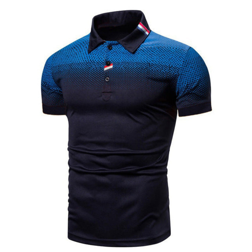 Slim Fit Heren Polo met Korte Mouwen