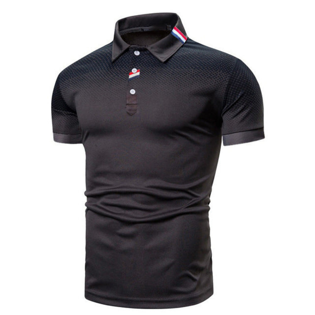 Slim Fit Heren Polo met Korte Mouwen