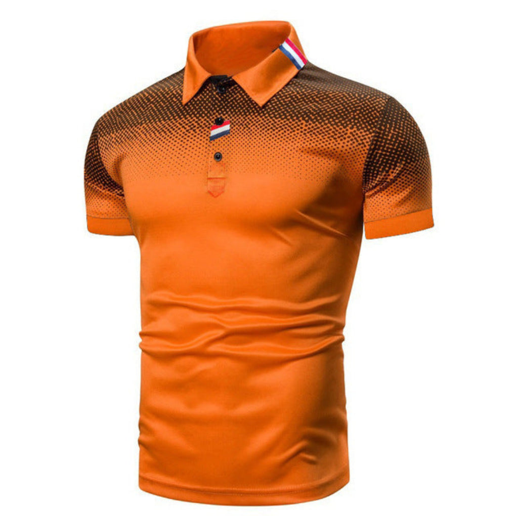 Slim Fit Heren Polo met Korte Mouwen