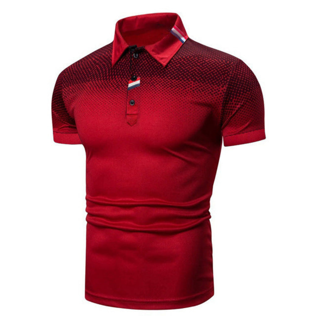 Slim Fit Heren Polo met Korte Mouwen