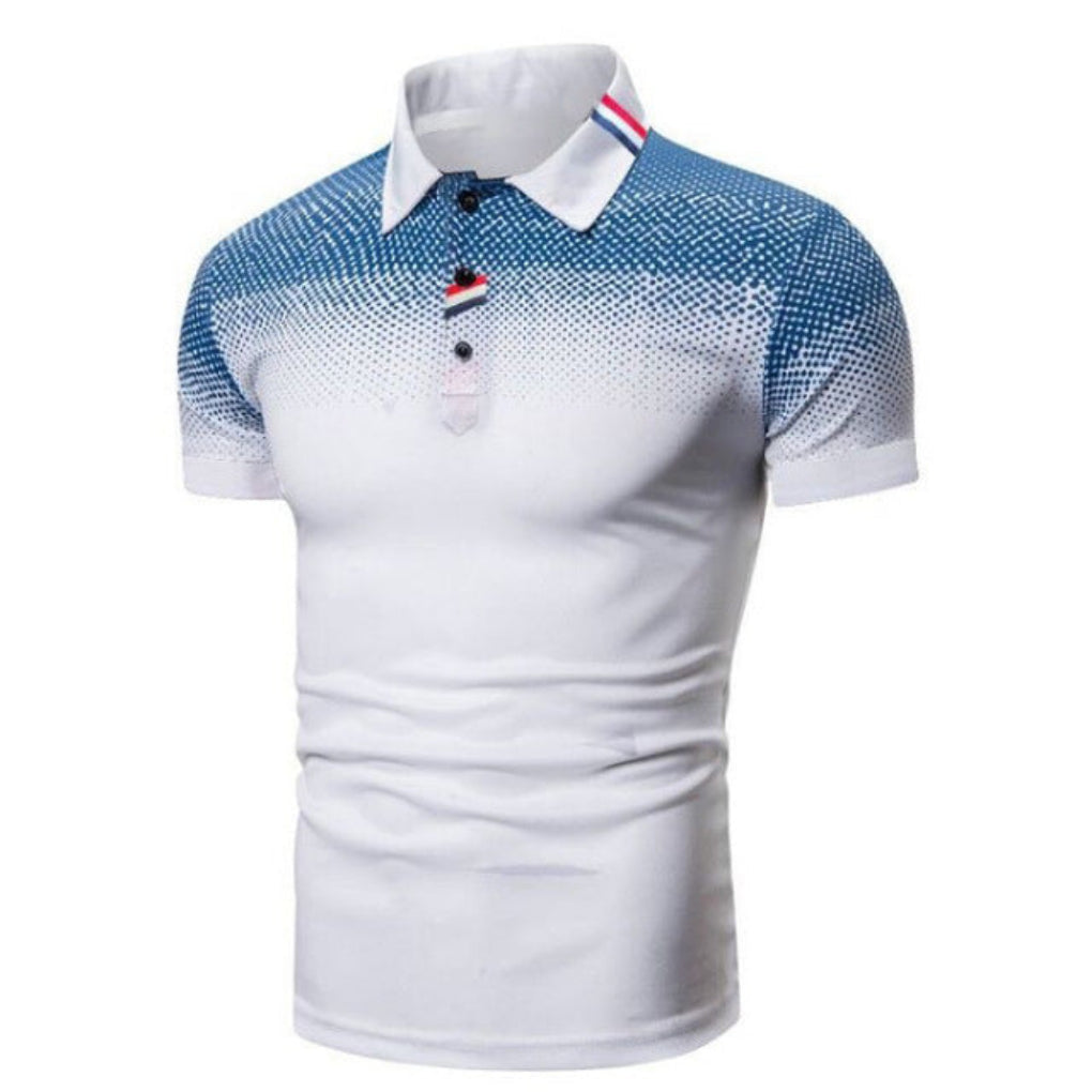 Slim Fit Heren Polo met Korte Mouwen