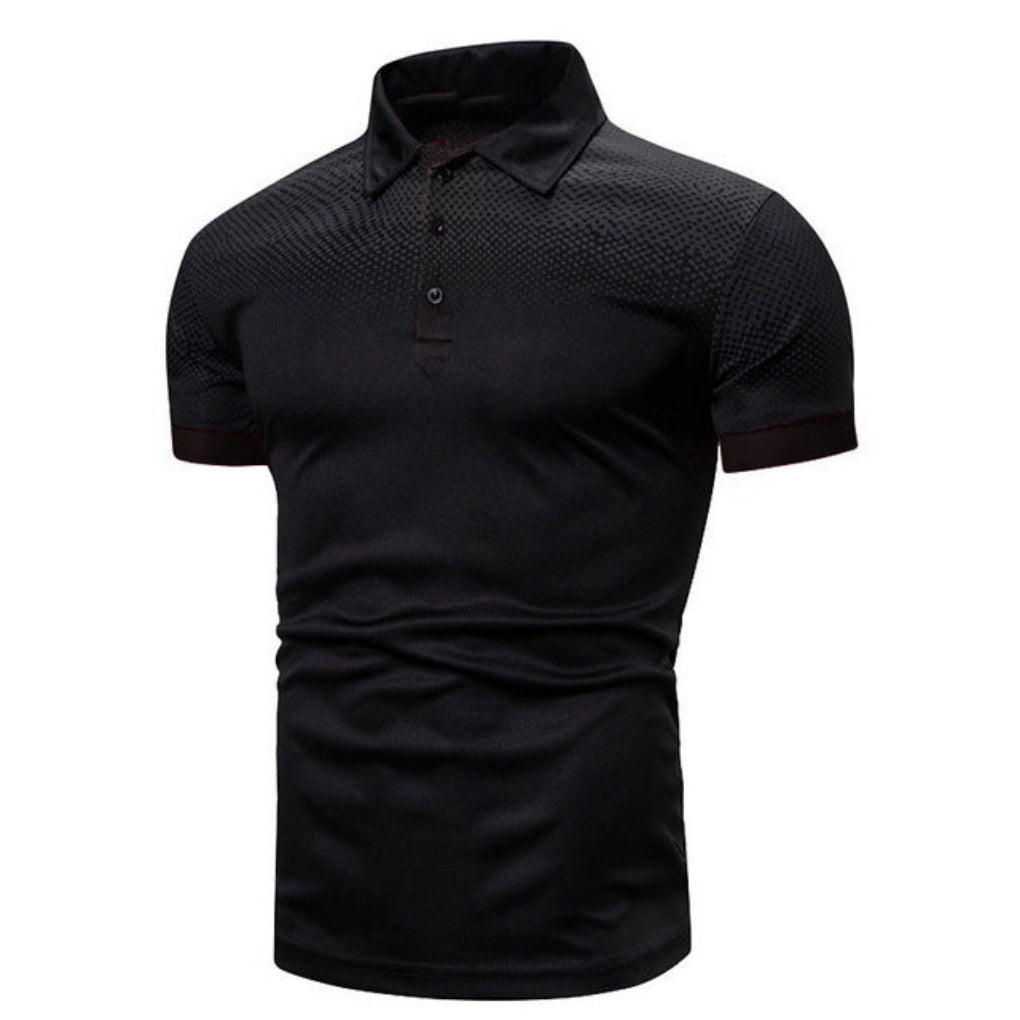Slim Fit Heren Polo met Korte Mouwen