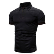 Slim Fit Heren Polo met Korte Mouwen