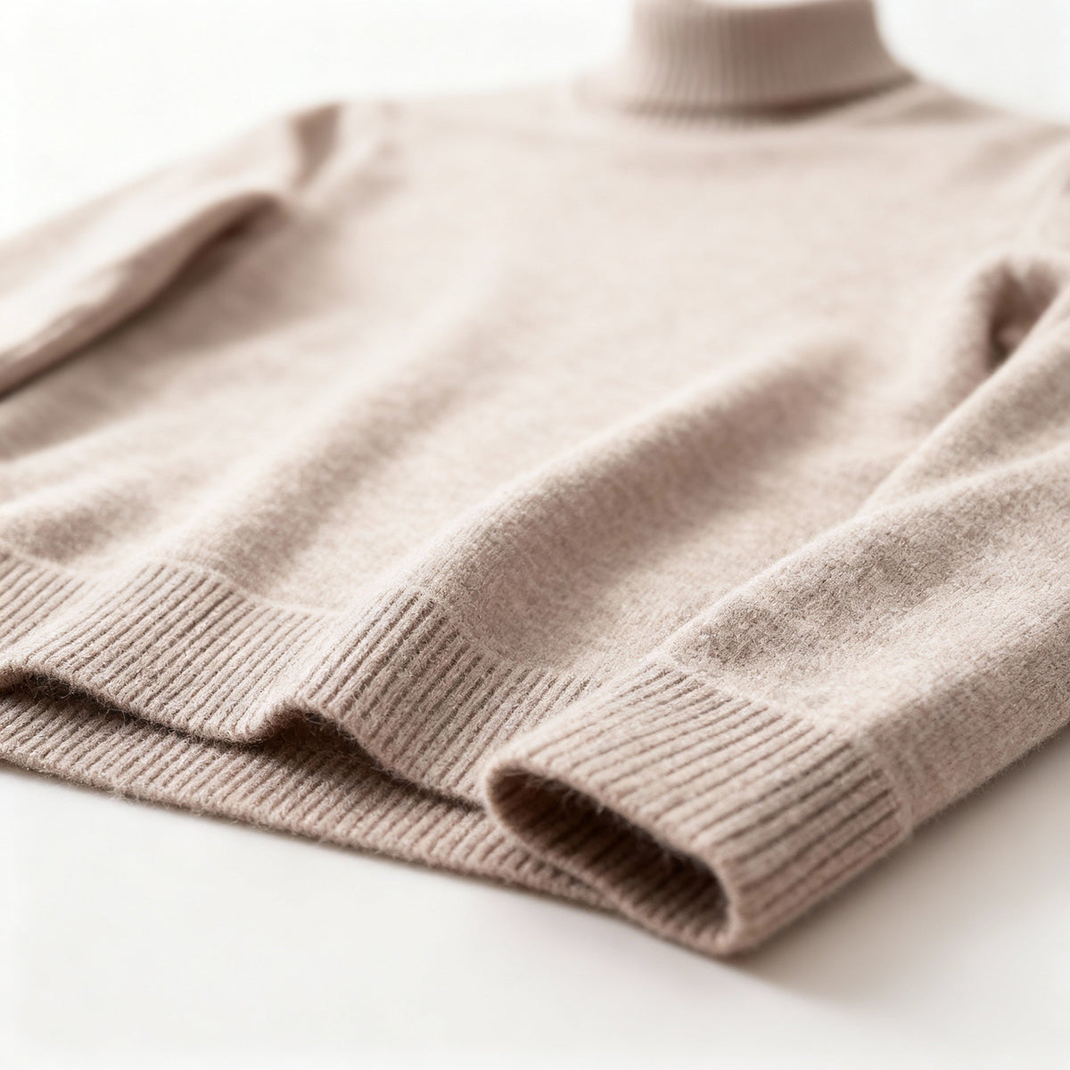 Fijngebreide Coltrui Heren Slim Fit Lange Mouwen