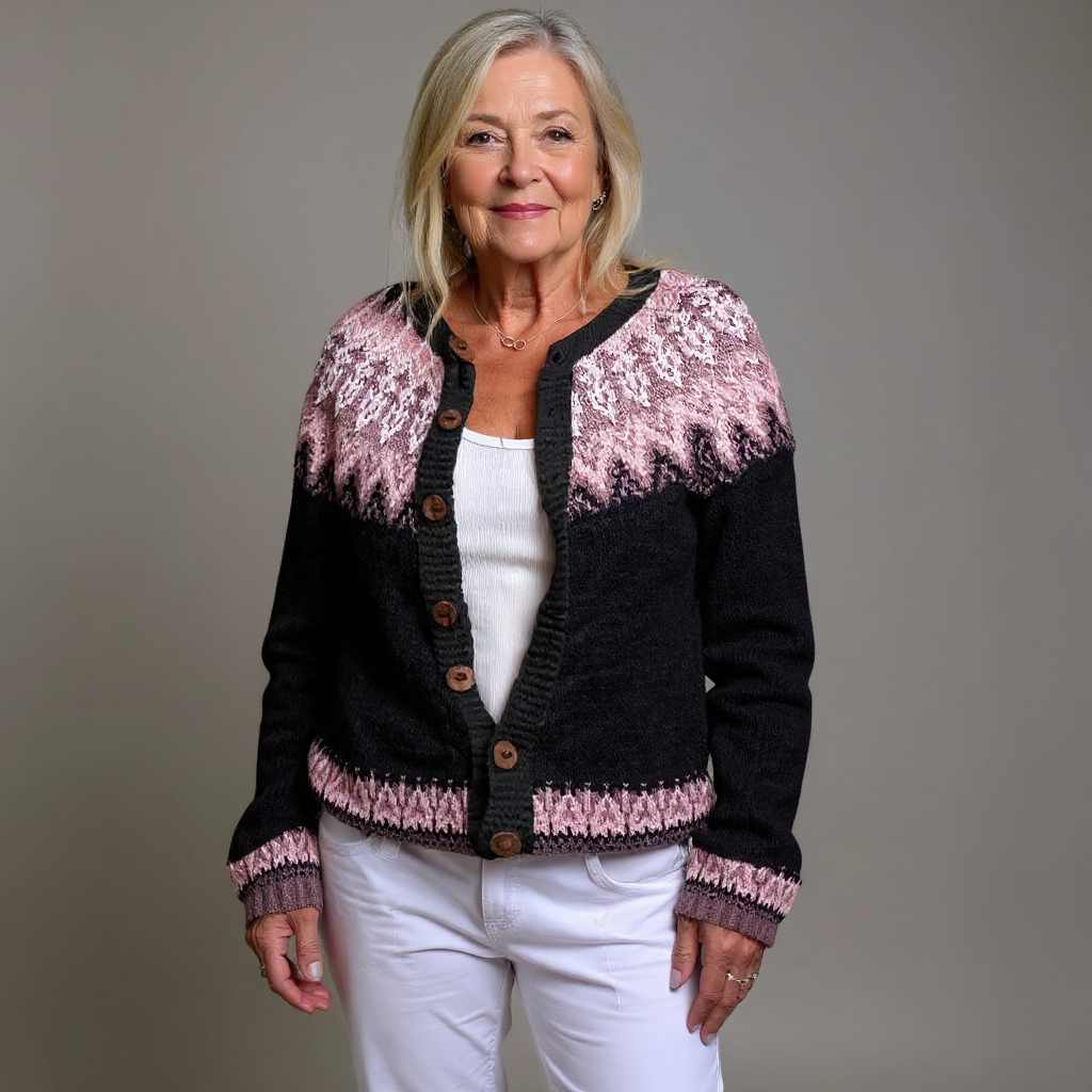 Lydia | Vintage IJslandse Cardigan