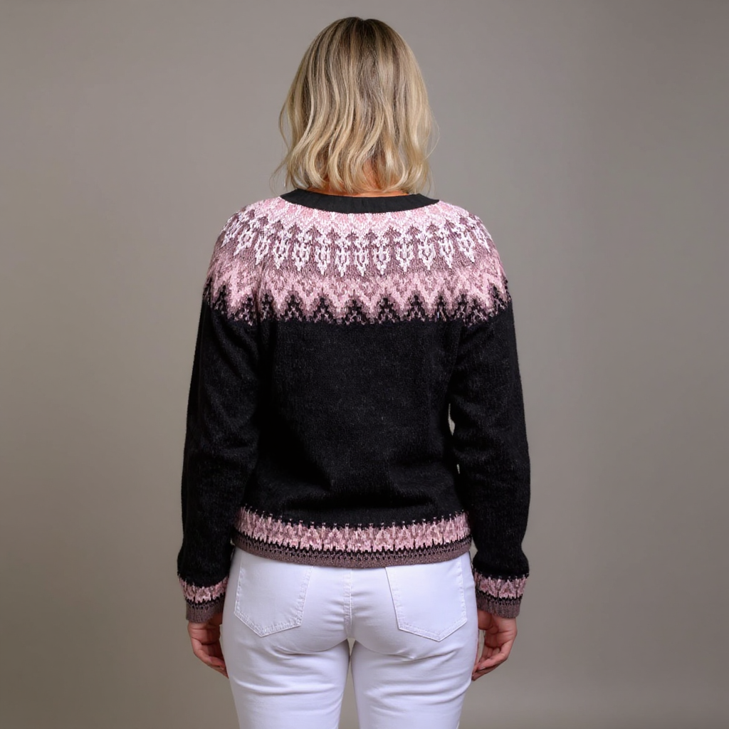 Lydia | Vintage IJslandse Cardigan