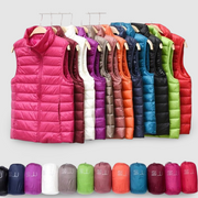 Charlotte – Nieuwe Waterdichte Vest met Witte Eendendons
