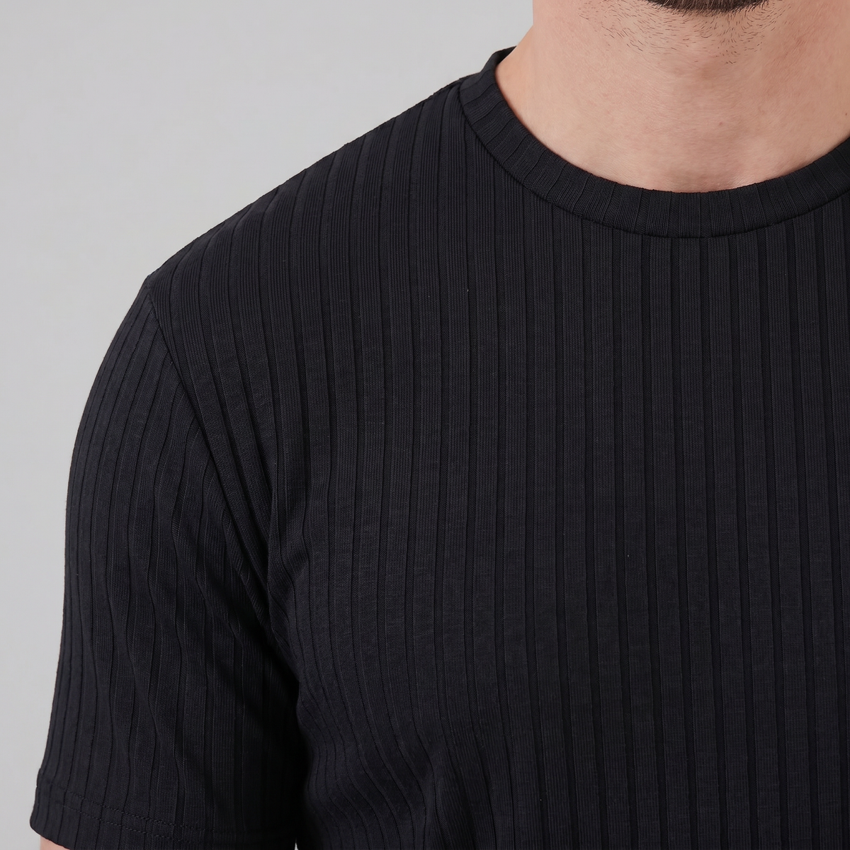 Henley Shirt Heren Slim Fit Lange Mouwen Casual