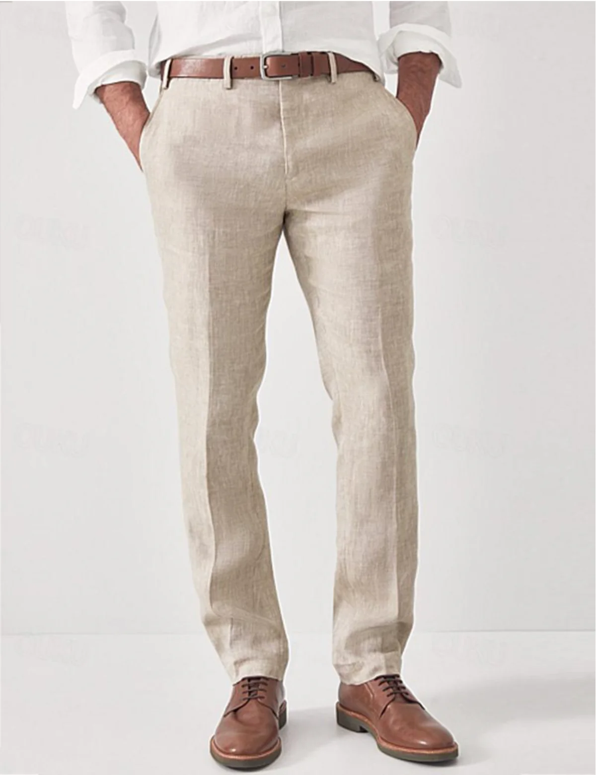 Heren Broek Ademend Regular Fit Casual