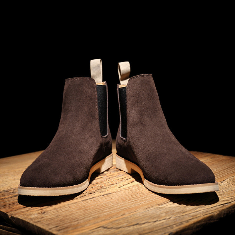 Heren Chelsea Boots Suède