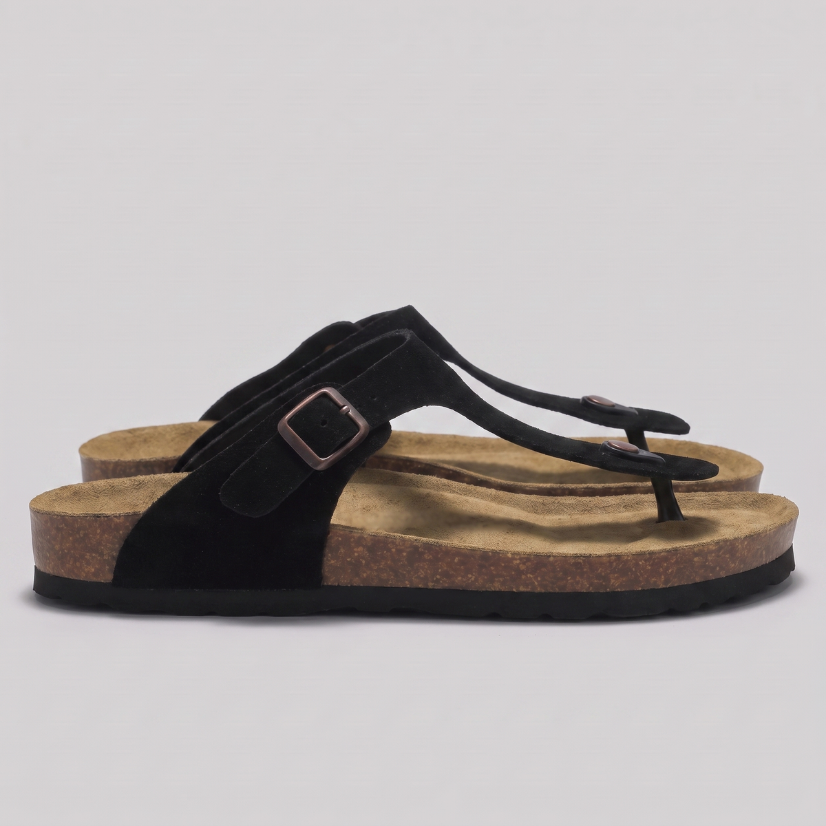 Heren Slippers Met Gesp