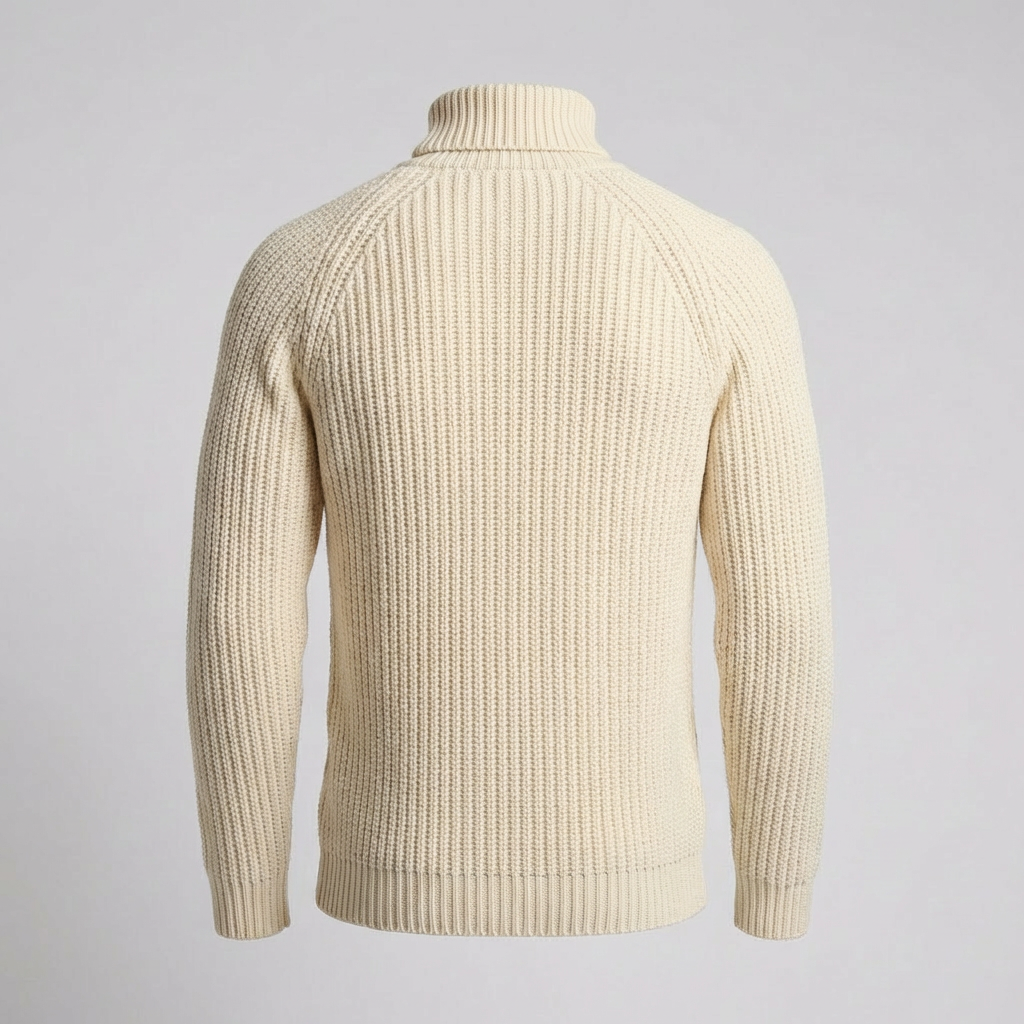 Heren Turtleneck Breisel Wintertrui