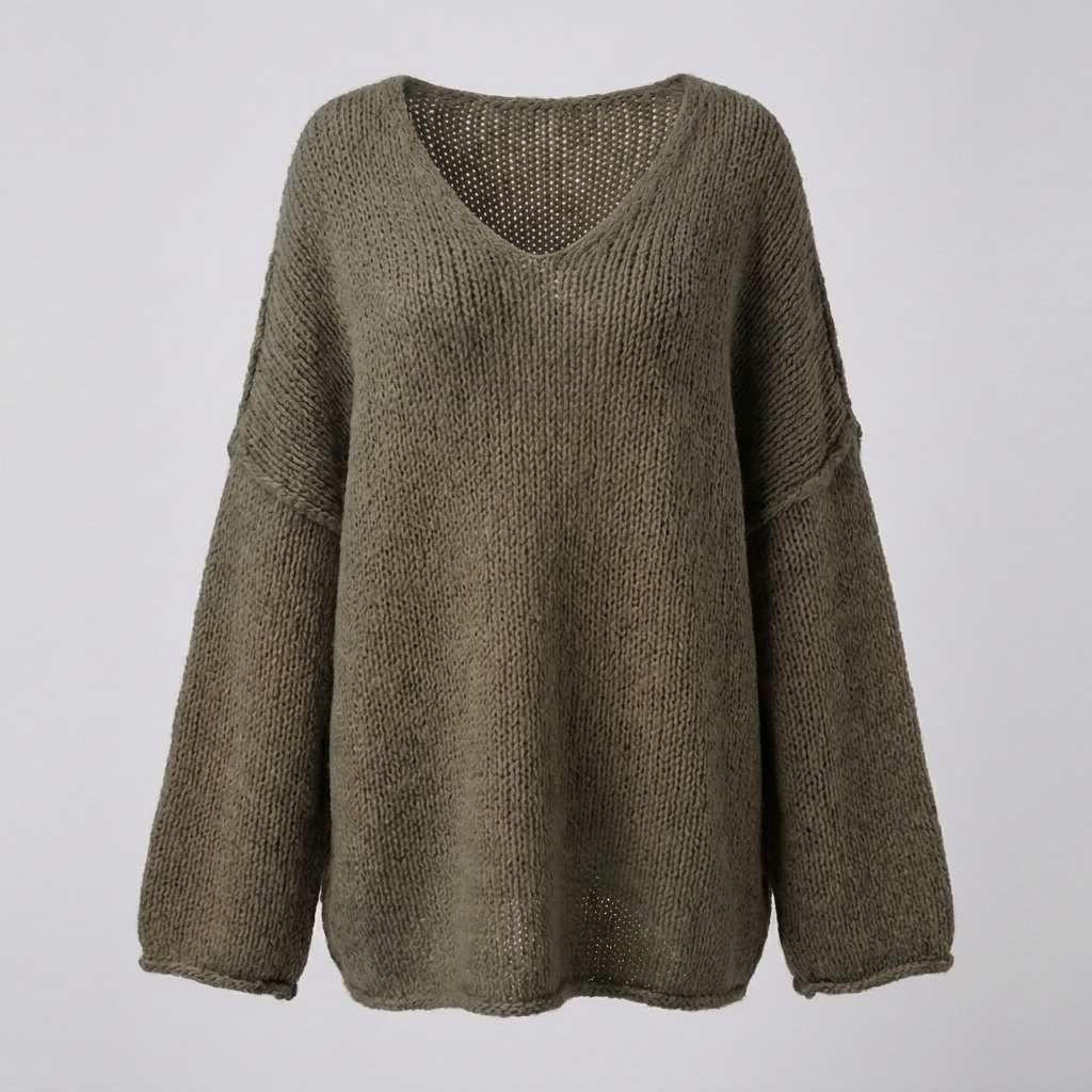 Elegante V-Hals Trui voor Dames