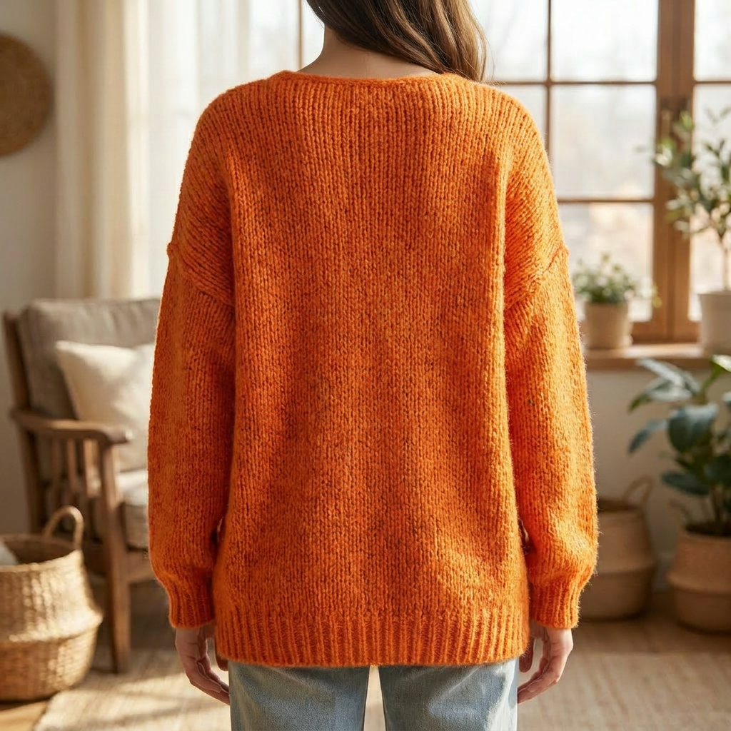 Elegante V-Hals Trui voor Dames