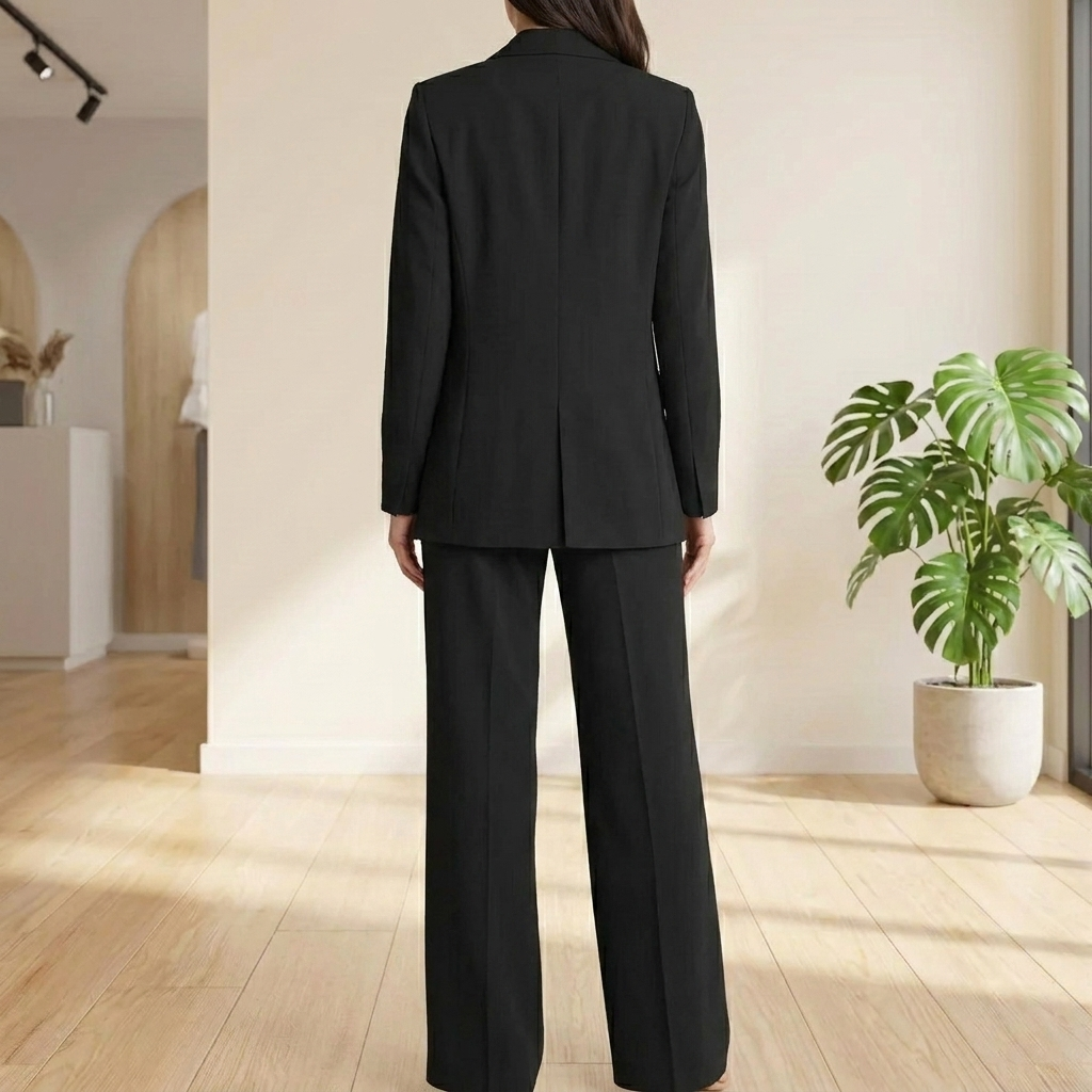2-Delig Damespak (Blazer & Broek Elegante Set)
