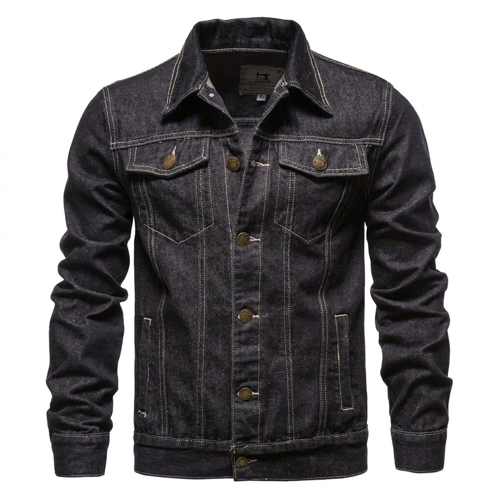 Tijdloze Denim Jas voor Heren – Casual en Stijlvol