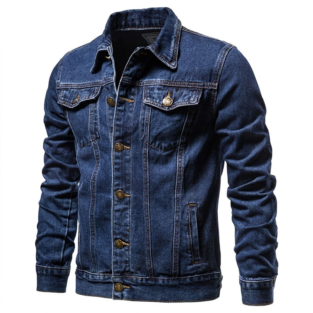 Tijdloze Denim Jas voor Heren – Casual en Stijlvol