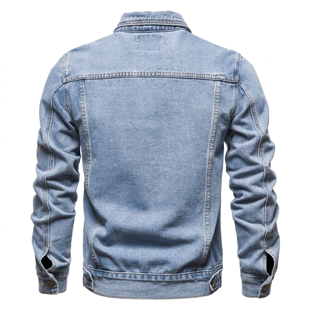 Tijdloze Denim Jas voor Heren – Casual en Stijlvol