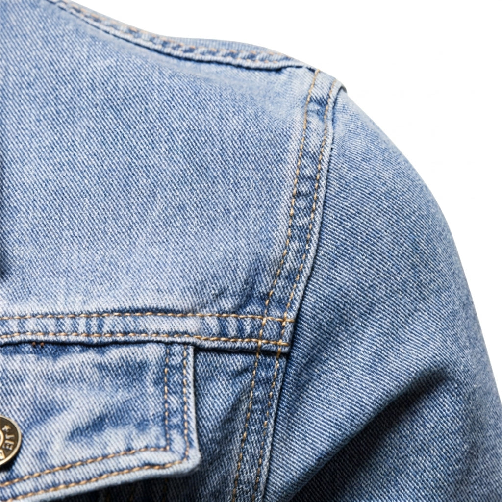 Tijdloze Denim Jas voor Heren – Casual en Stijlvol
