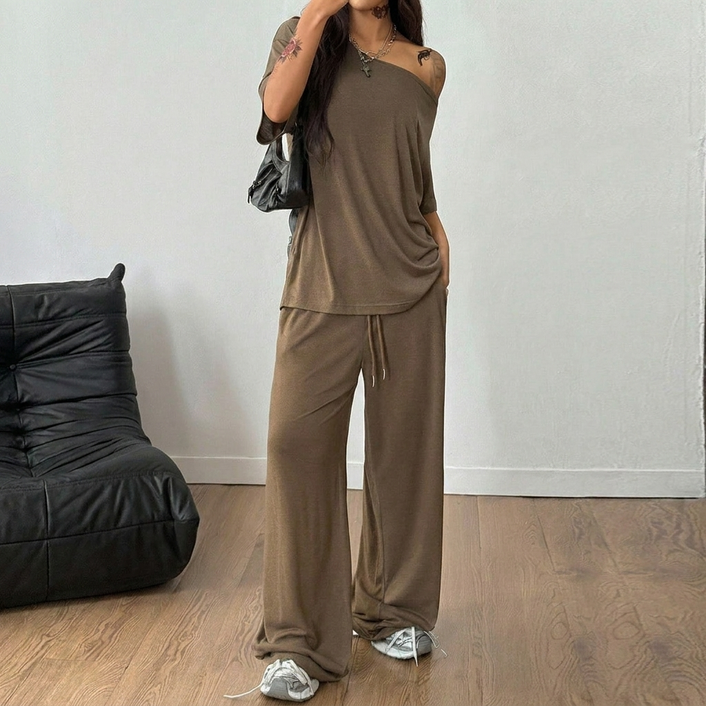 Vrouwen Casual 2-Delige Lounge Set