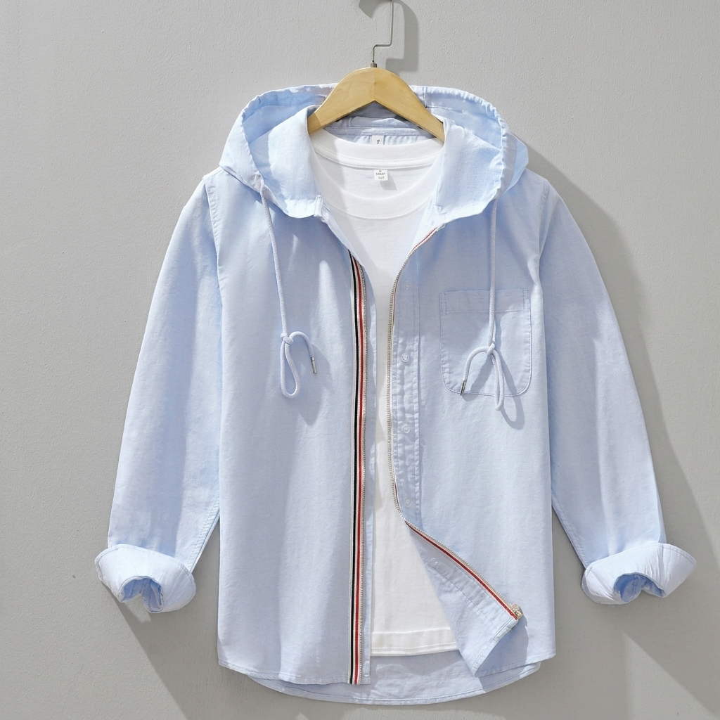 Modern Overhemdjack met Lange Mouwen voor Heren