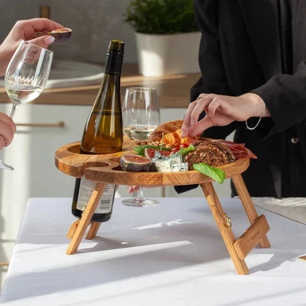 Noordse Sommelier Draagbare Houten Tafel