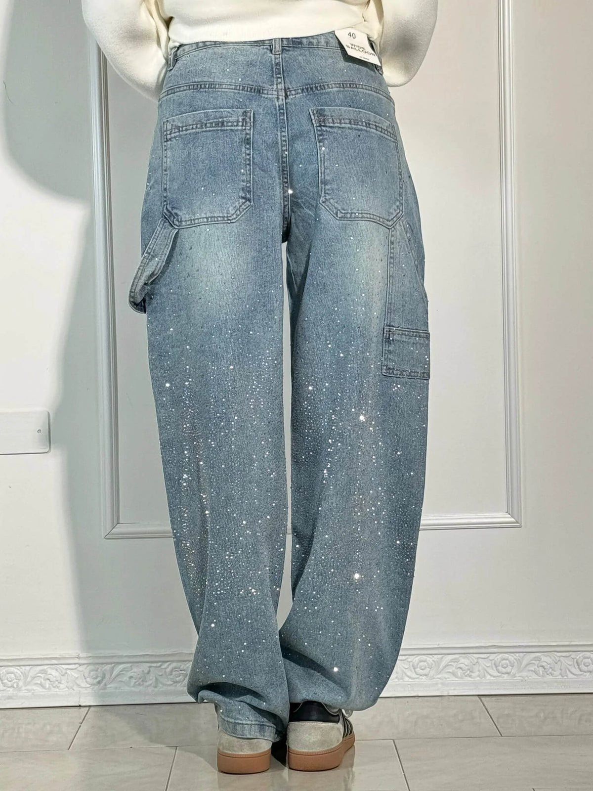 Bellevo | Jeans Splendenti Balloon