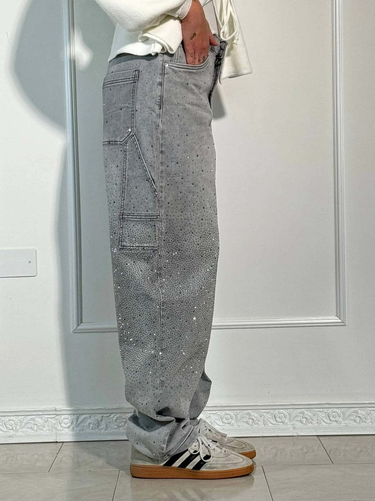 Bellevo | Jeans Splendenti Balloon