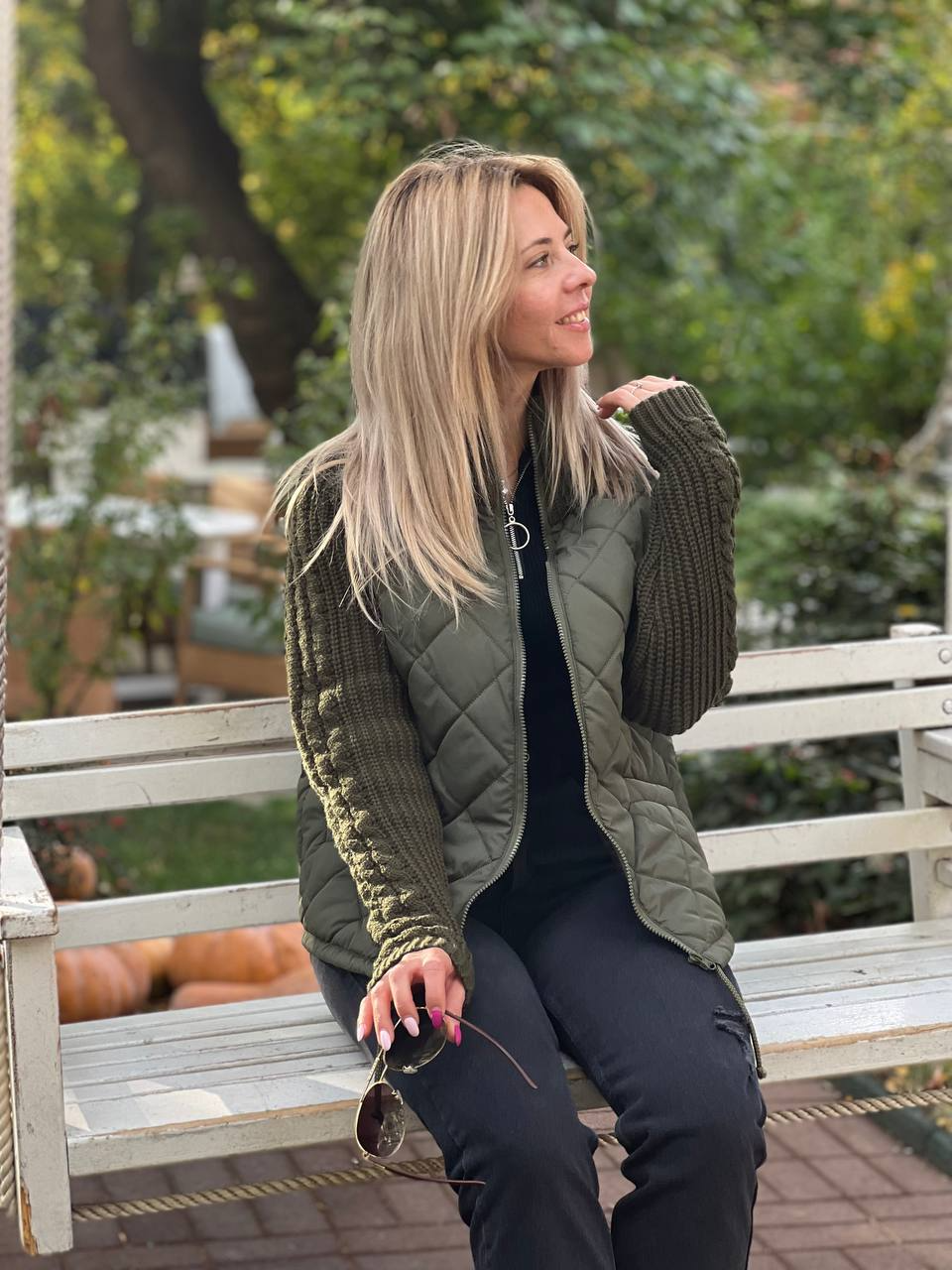 BROOKE – GEZELLIGE GEQUILTE JAS MET BREISLEEVEN