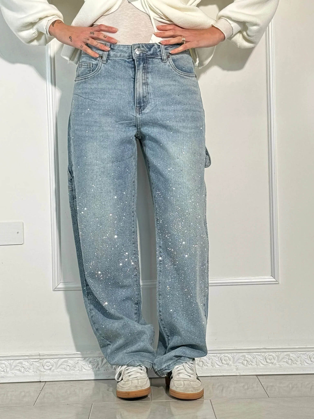 Bellevo | Jeans Splendenti Balloon