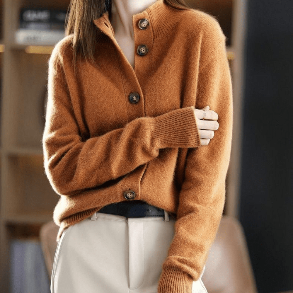 Anita - Cashmere Gebreide Cardigan