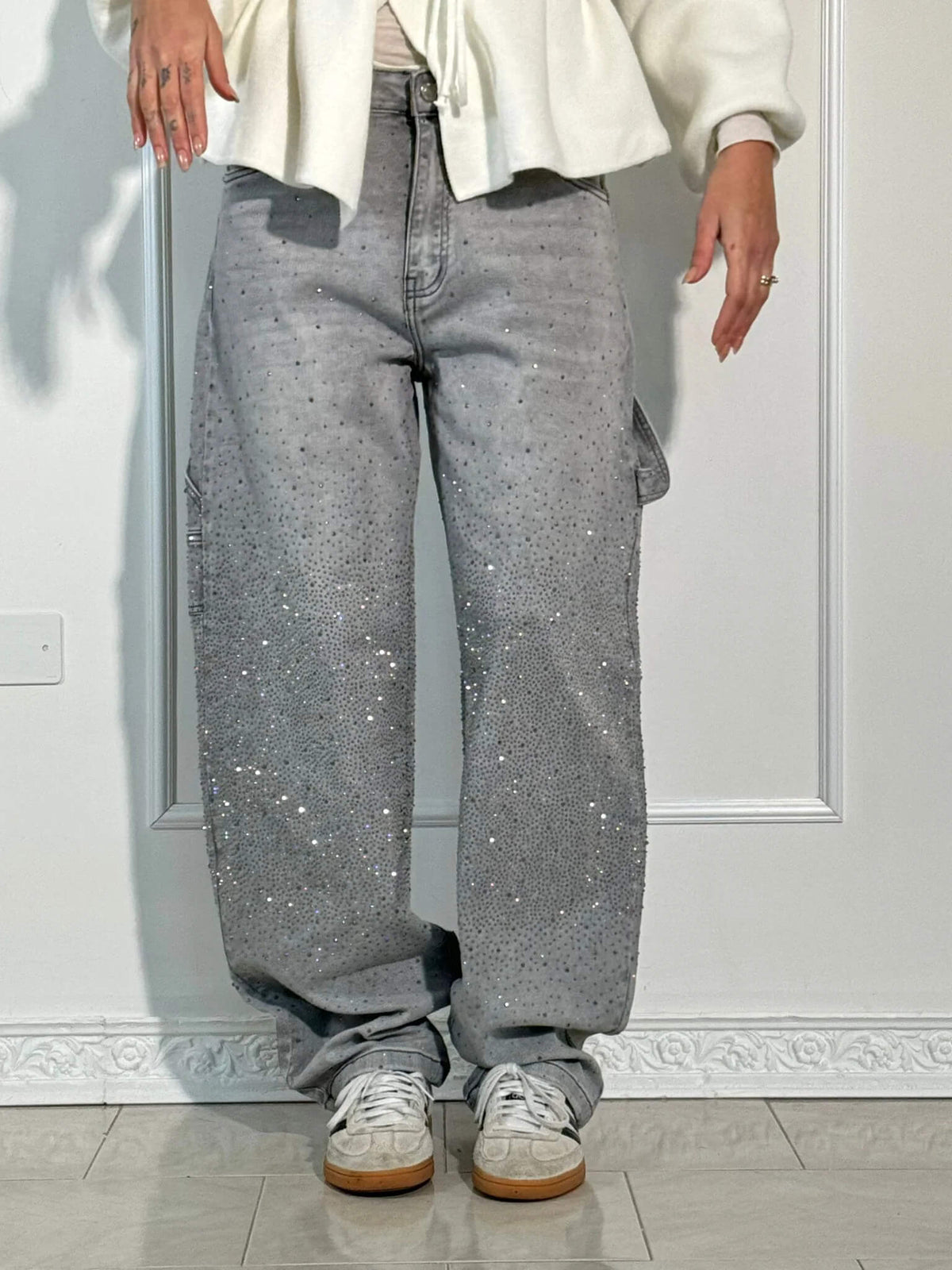 Bellevo | Jeans Splendenti Balloon