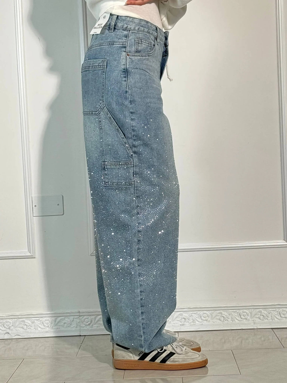Bellevo | Jeans Splendenti Balloon