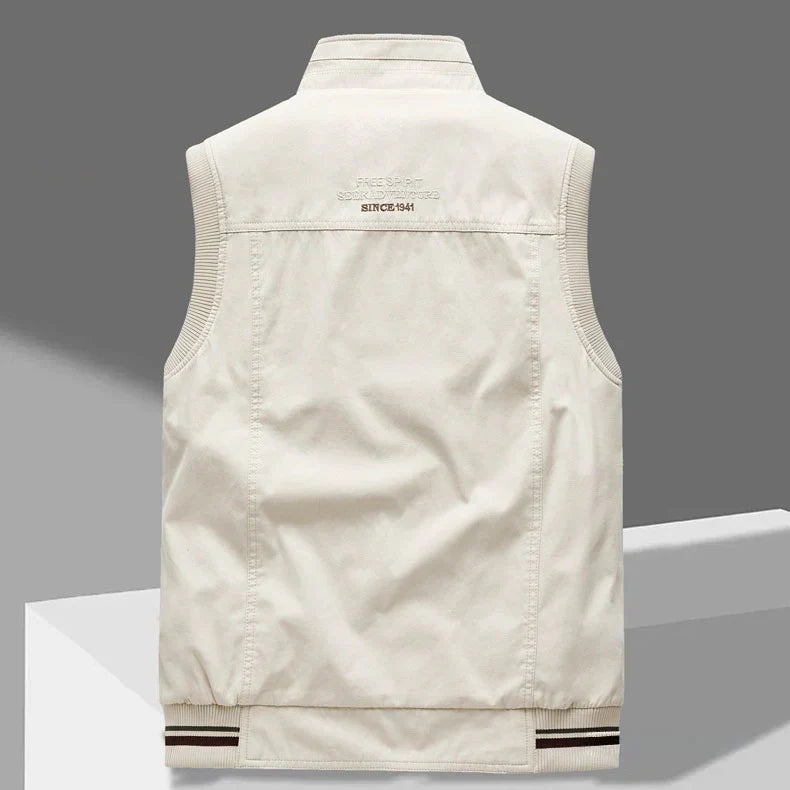 Emilio Katoenen Utility Vest