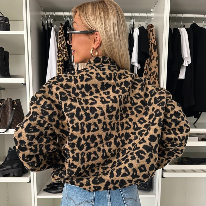 Elodie | Stijlvolle Leeuwenkleurige Jas