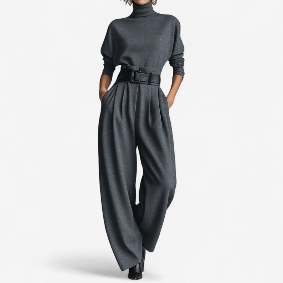 Helene | Elegante Jumpsuit met Hoge Hals