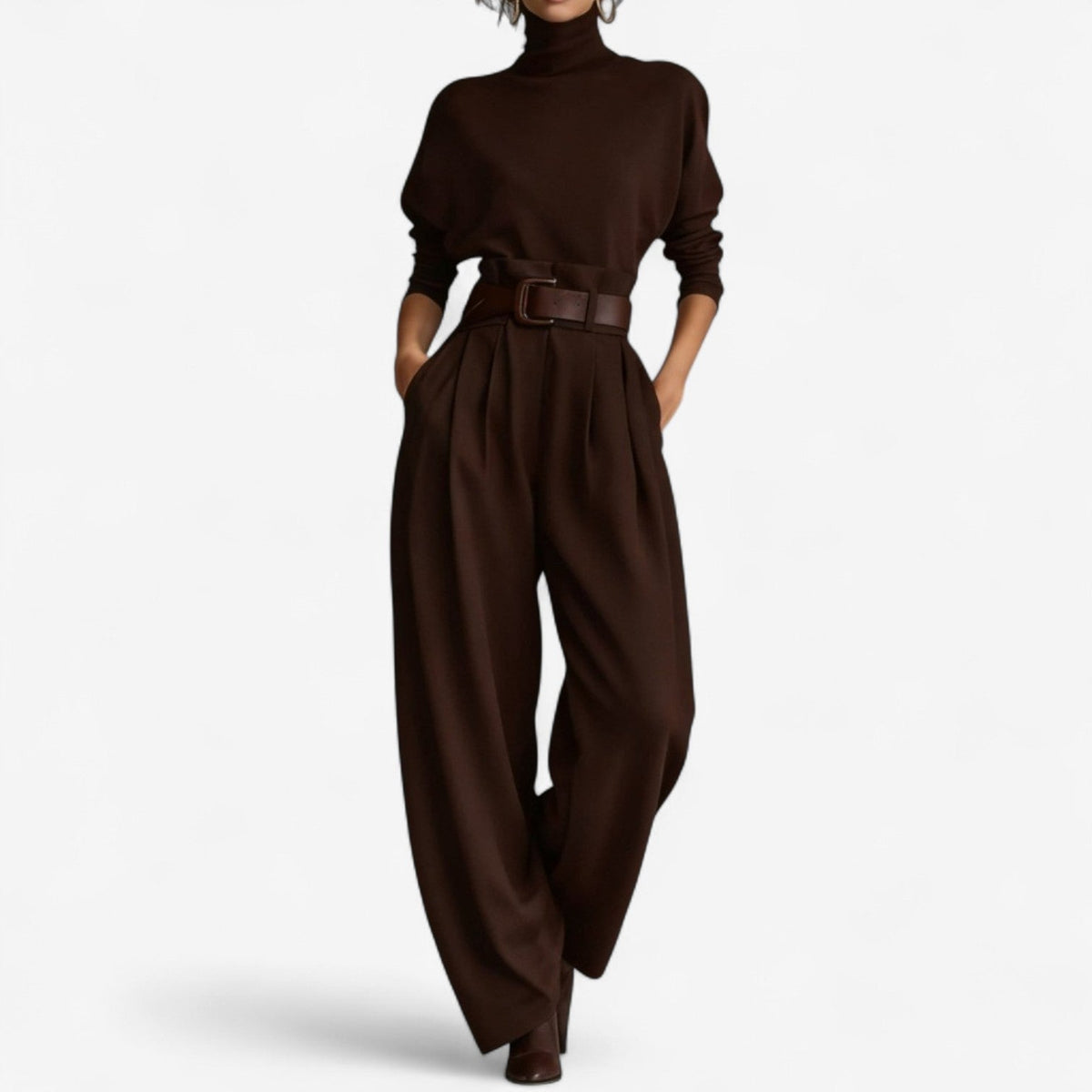 Helene | Elegante Jumpsuit met Hoge Hals