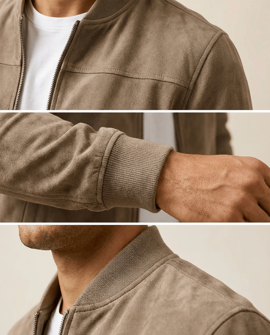 Addi | Velour Suede Jacket
