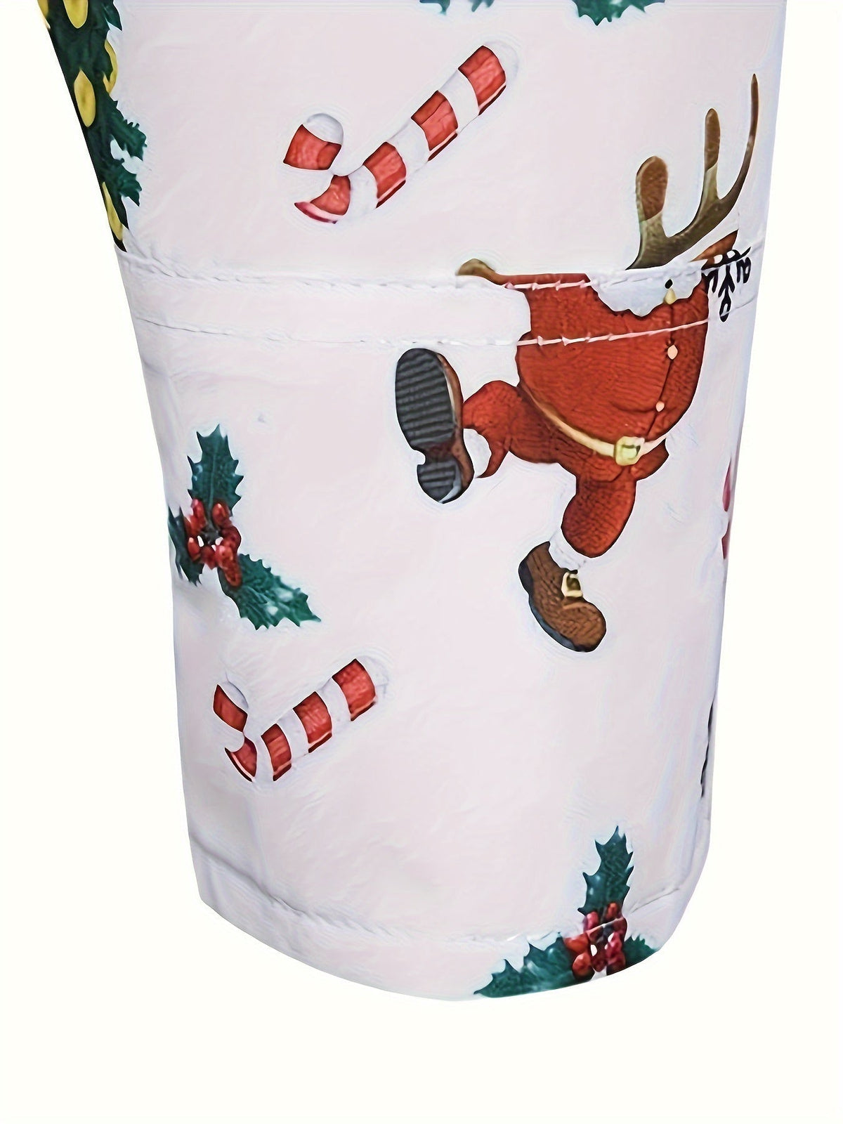 Jasper | Feestelijk kerstprint overhemd met lange mouwen