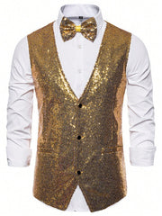 Jasper | Feestelijke gouden blazer voor heren