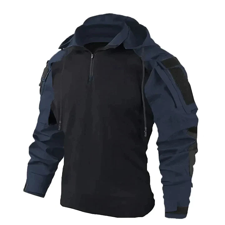 Jasper | Tactische herenpullover met capuchon