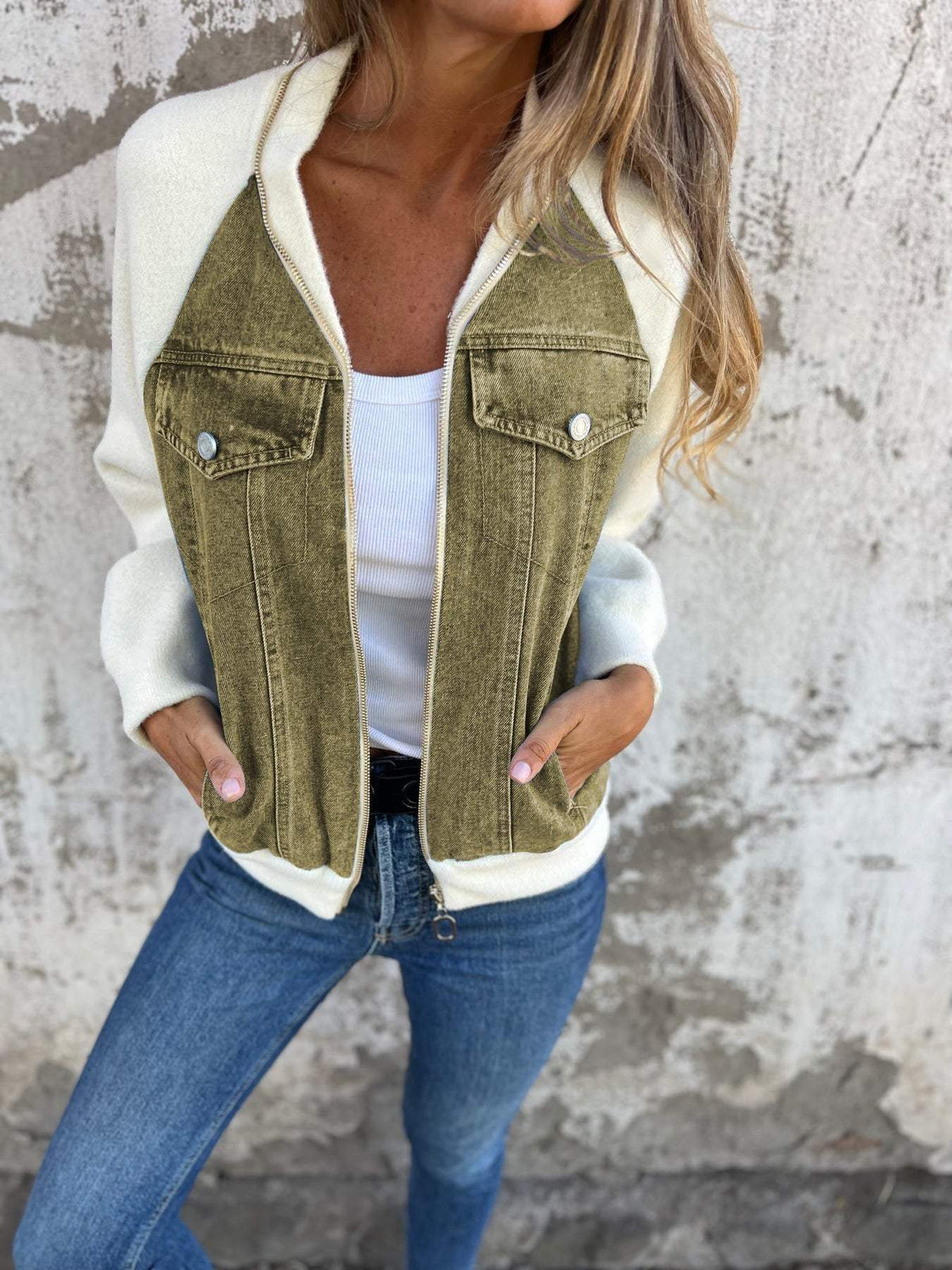 Zoe - Stijlvolle Denim Jast