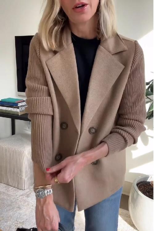 Alesia - Stijlvolle Casual Knop Blazer